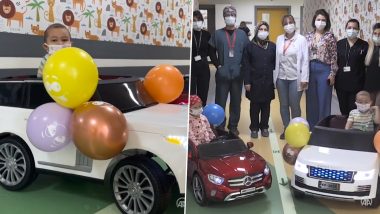 Turkish Hospital Gives Cancer-Stricken Children Electric Cars to Drive Themselves to Treatment Room, Video of Heart-Touching Gesture Goes Viral